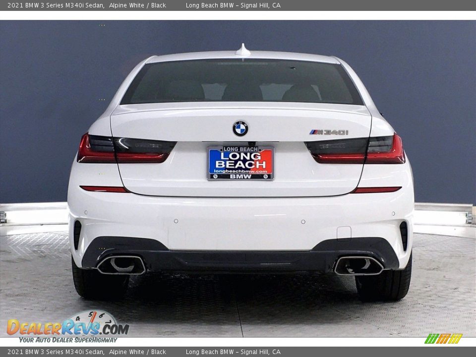 2021 BMW 3 Series M340i Sedan Alpine White / Black Photo #4