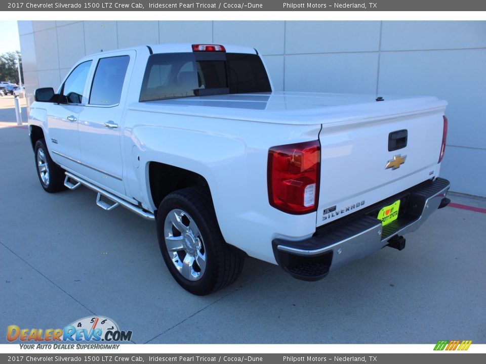 2017 Chevrolet Silverado 1500 LTZ Crew Cab Iridescent Pearl Tricoat / Cocoa/­Dune Photo #5