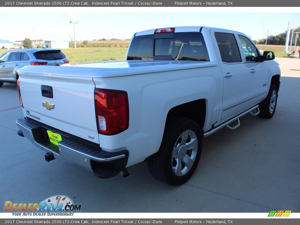 2017 Chevrolet Silverado 1500 LTZ Crew Cab Iridescent Pearl Tricoat / Cocoa/­Dune Photo #7