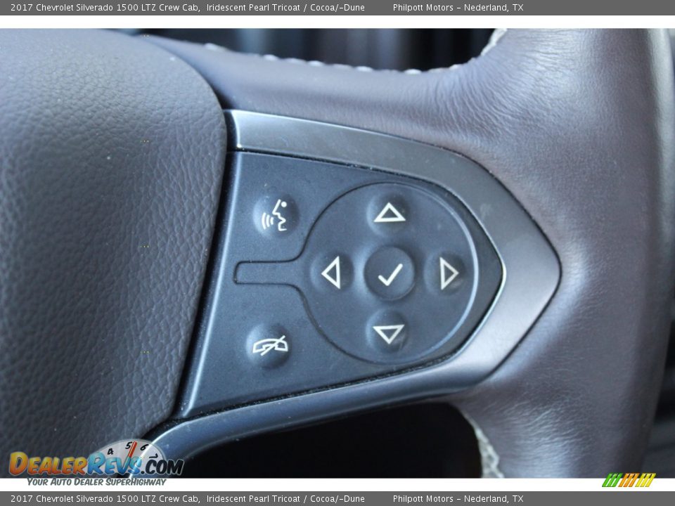 2017 Chevrolet Silverado 1500 LTZ Crew Cab Steering Wheel Photo #11