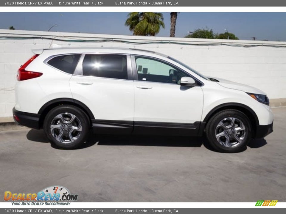 2020 Honda CR-V EX AWD Platinum White Pearl / Black Photo #5