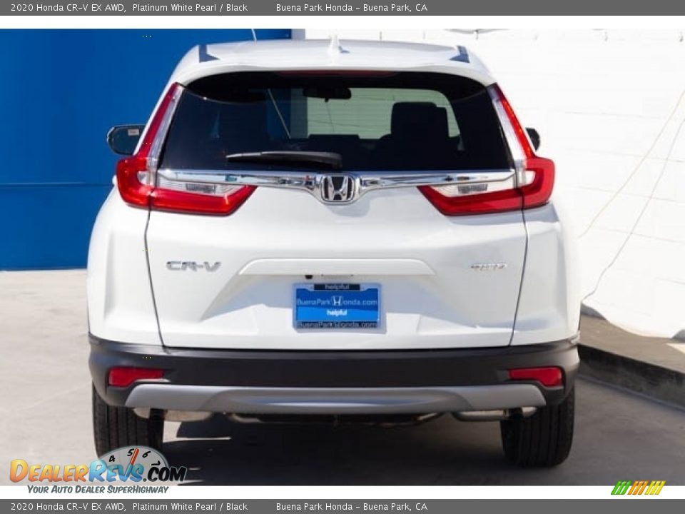 2020 Honda CR-V EX AWD Platinum White Pearl / Black Photo #6