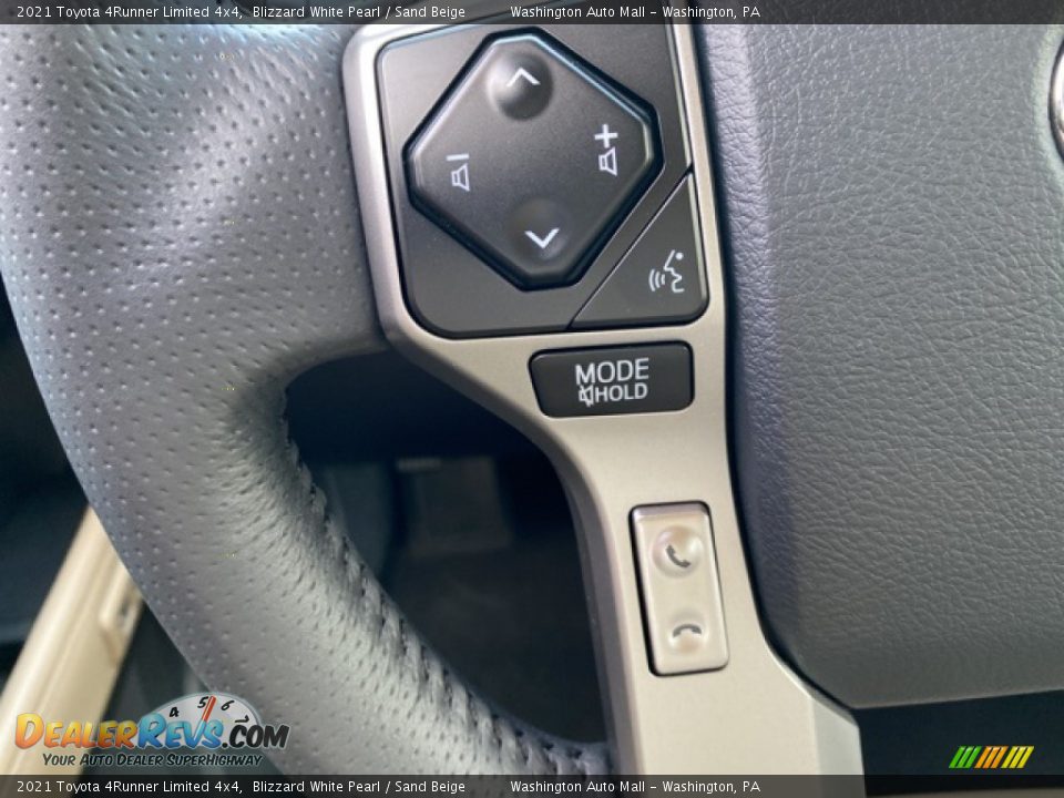 2021 Toyota 4Runner Limited 4x4 Steering Wheel Photo #6