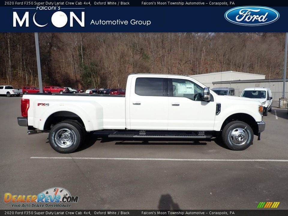 2020 Ford F350 Super Duty Lariat Crew Cab 4x4 Oxford White / Black Photo #1