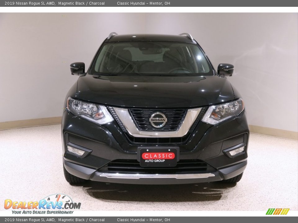 2019 Nissan Rogue SL AWD Magnetic Black / Charcoal Photo #2