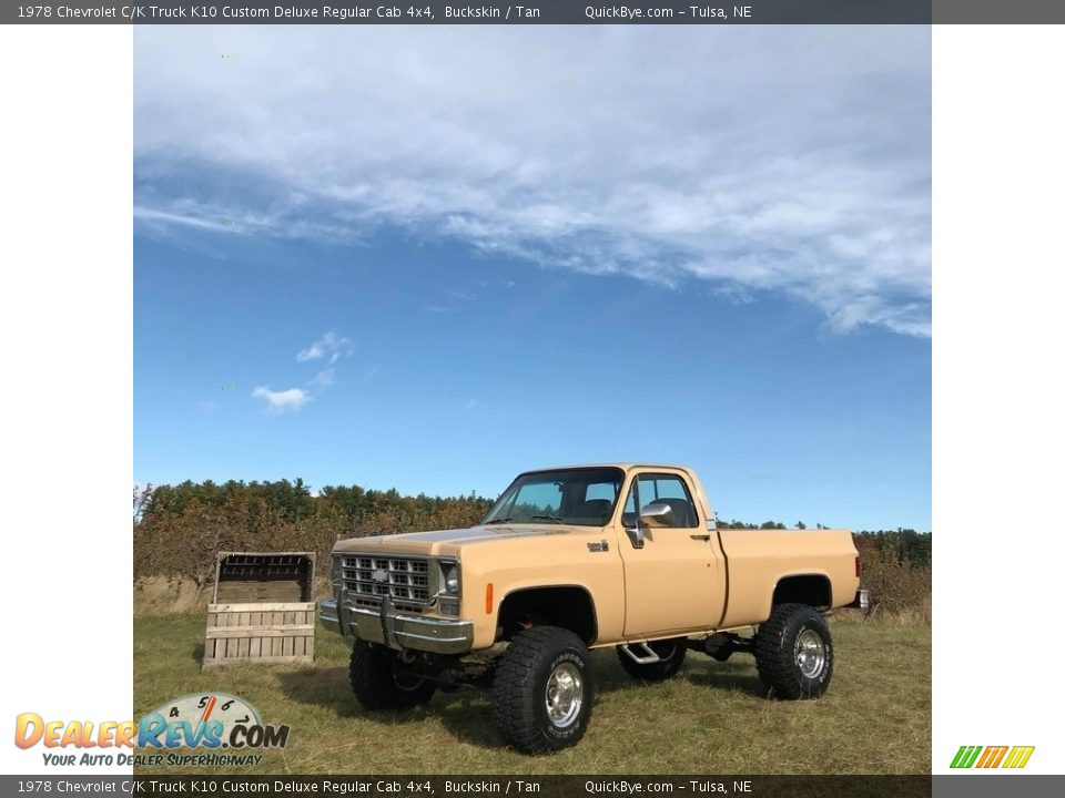 Buckskin 1978 Chevrolet C/K Truck K10 Custom Deluxe Regular Cab 4x4 Photo #1