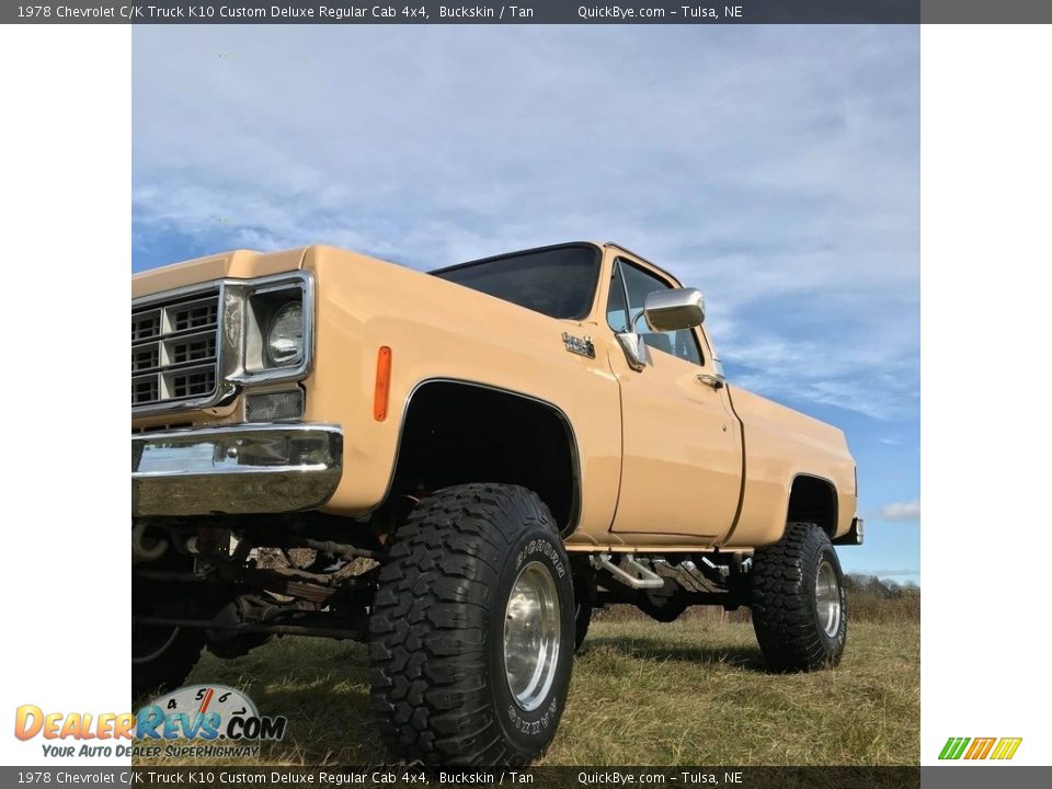 Buckskin 1978 Chevrolet C/K Truck K10 Custom Deluxe Regular Cab 4x4 Photo #3