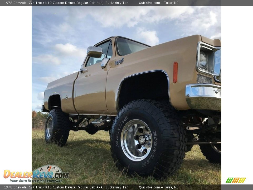 Buckskin 1978 Chevrolet C/K Truck K10 Custom Deluxe Regular Cab 4x4 Photo #5