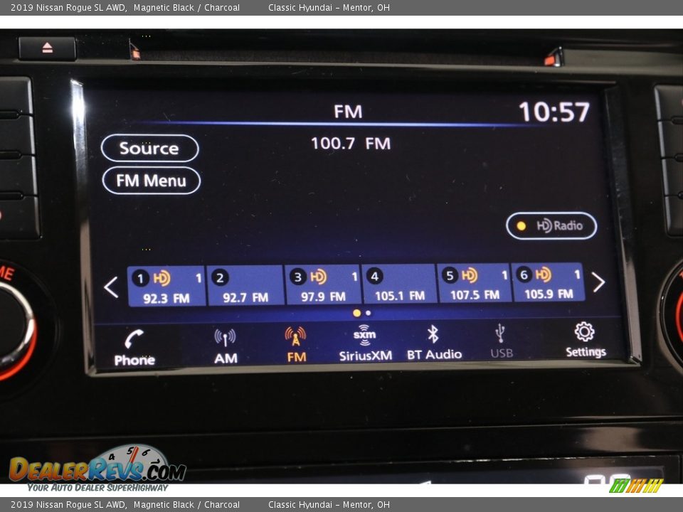 Audio System of 2019 Nissan Rogue SL AWD Photo #12