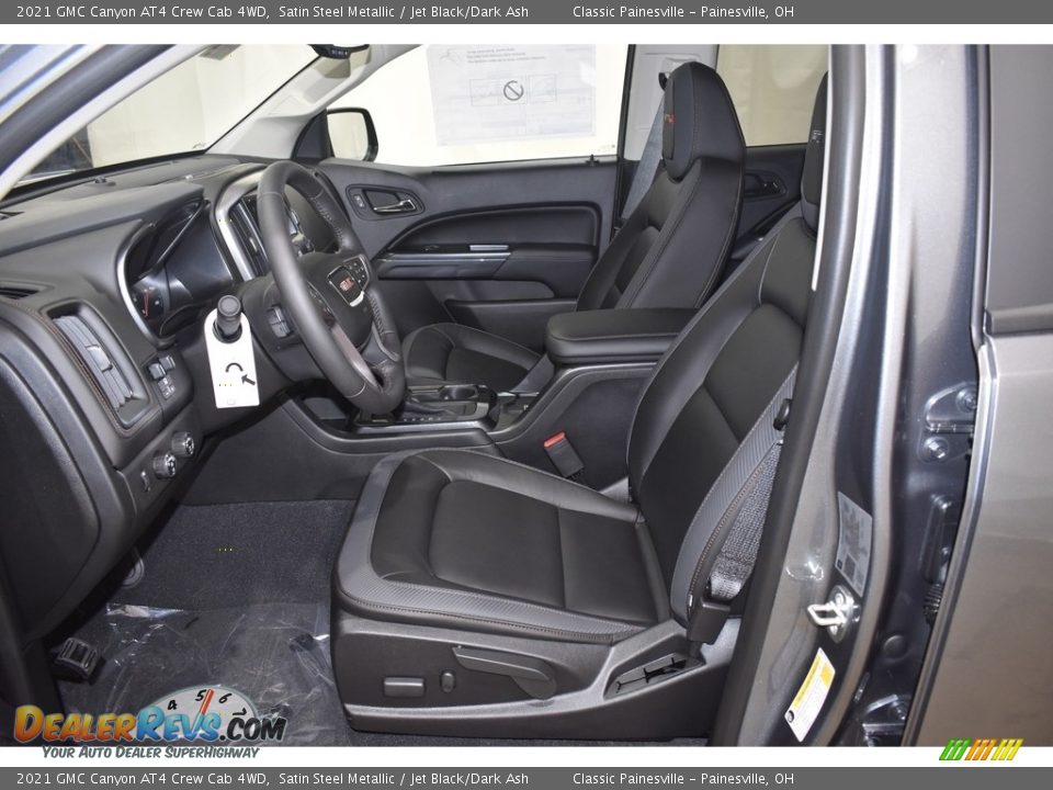 2021 GMC Canyon AT4 Crew Cab 4WD Satin Steel Metallic / Jet Black/Dark Ash Photo #6