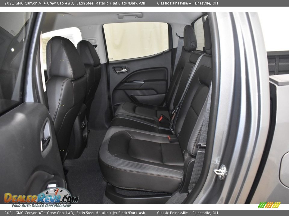 2021 GMC Canyon AT4 Crew Cab 4WD Satin Steel Metallic / Jet Black/Dark Ash Photo #7