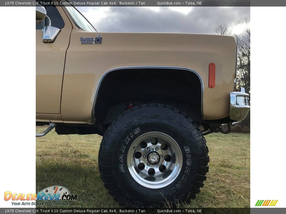 Custom Wheels of 1978 Chevrolet C/K Truck K10 Custom Deluxe Regular Cab 4x4 Photo #8