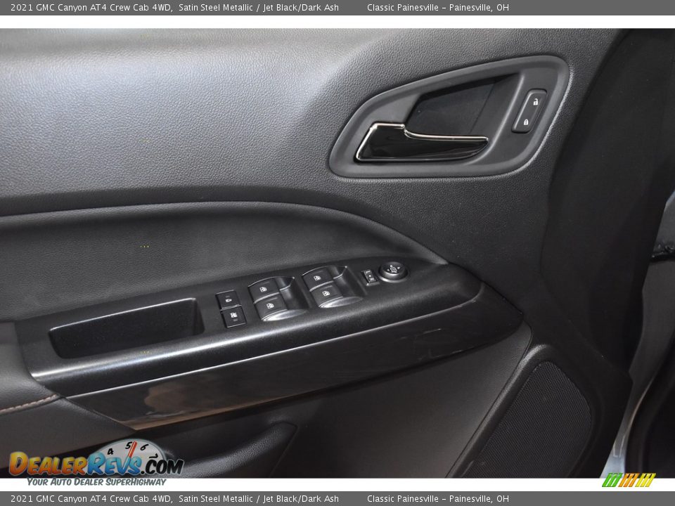 2021 GMC Canyon AT4 Crew Cab 4WD Satin Steel Metallic / Jet Black/Dark Ash Photo #8