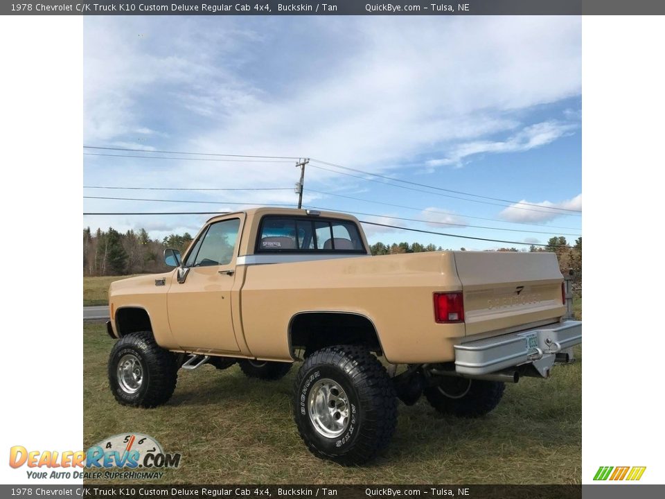 Buckskin 1978 Chevrolet C/K Truck K10 Custom Deluxe Regular Cab 4x4 Photo #9