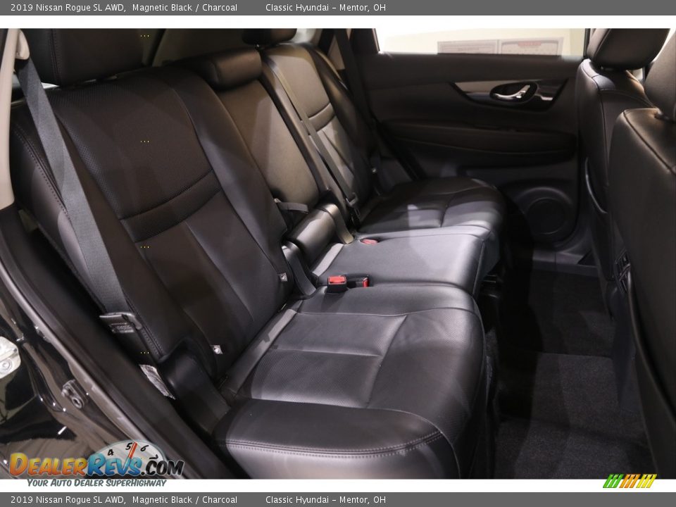 Rear Seat of 2019 Nissan Rogue SL AWD Photo #17