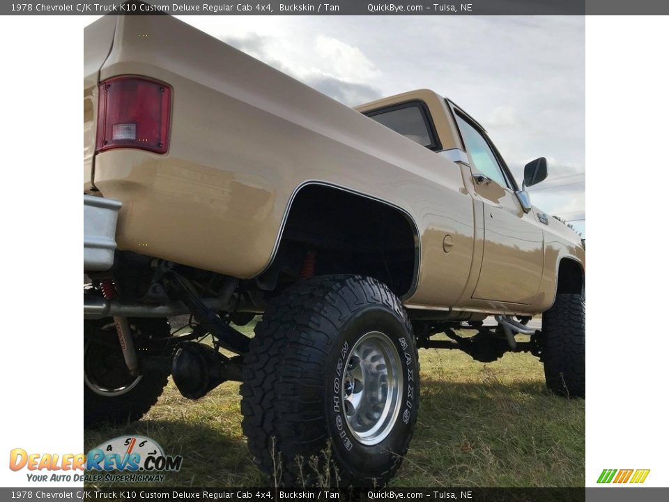 Buckskin 1978 Chevrolet C/K Truck K10 Custom Deluxe Regular Cab 4x4 Photo #12