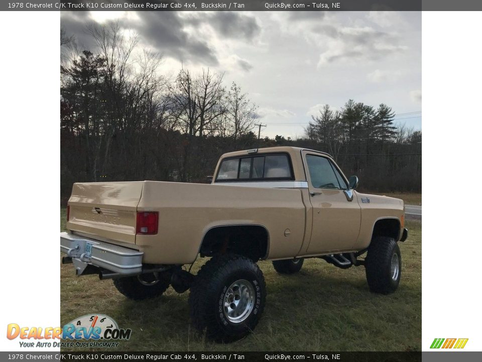 Buckskin 1978 Chevrolet C/K Truck K10 Custom Deluxe Regular Cab 4x4 Photo #13