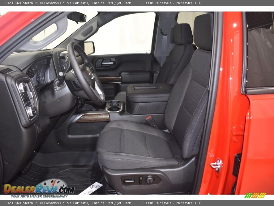 Front Seat of 2021 GMC Sierra 1500 Elevation Double Cab 4WD Photo #6