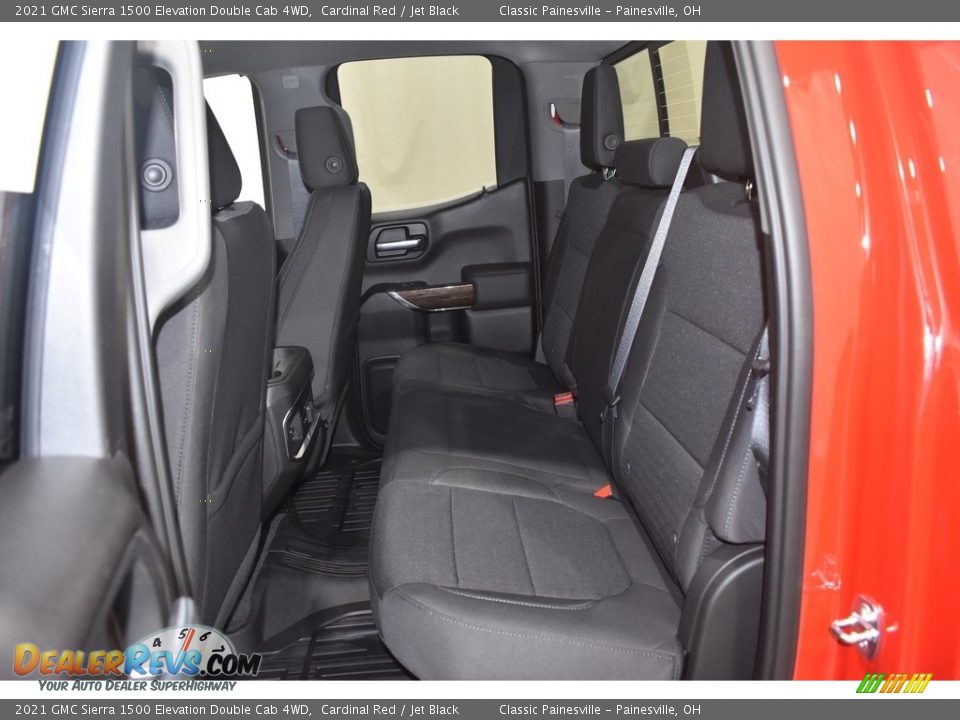 Rear Seat of 2021 GMC Sierra 1500 Elevation Double Cab 4WD Photo #7
