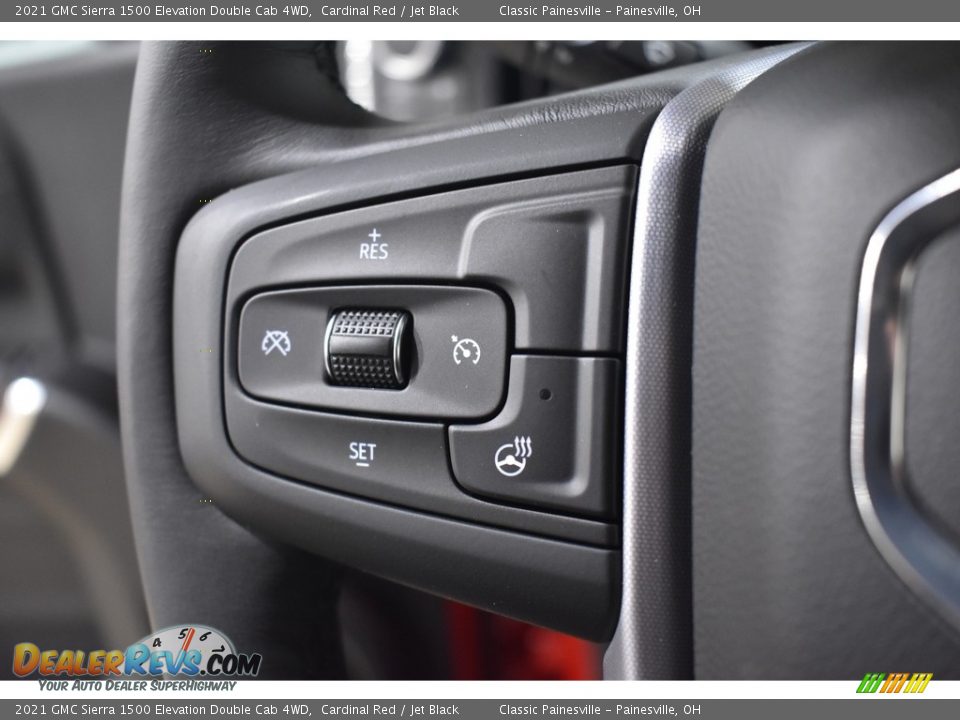 2021 GMC Sierra 1500 Elevation Double Cab 4WD Steering Wheel Photo #11