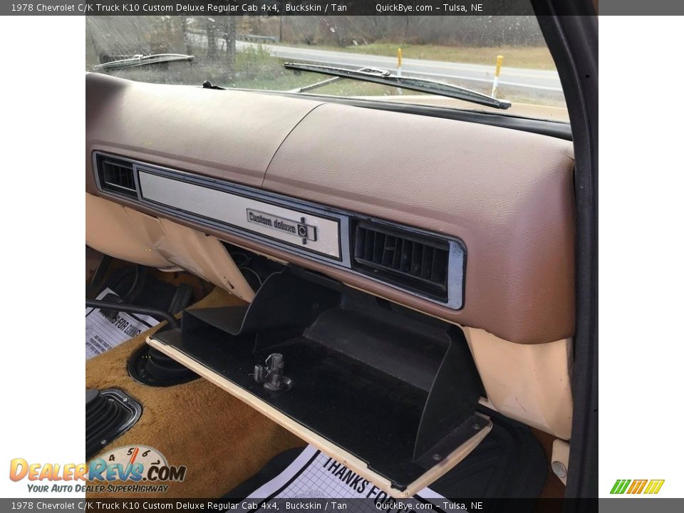 Dashboard of 1978 Chevrolet C/K Truck K10 Custom Deluxe Regular Cab 4x4 Photo #26