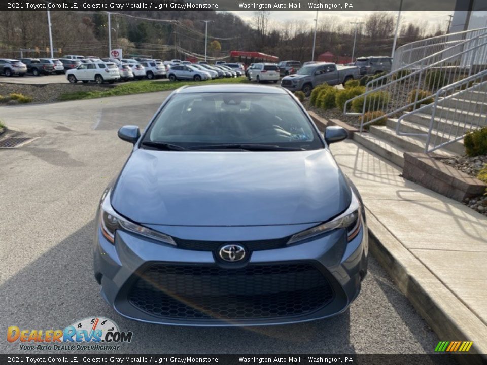 2021 Toyota Corolla LE Celestite Gray Metallic / Light Gray/Moonstone Photo #11