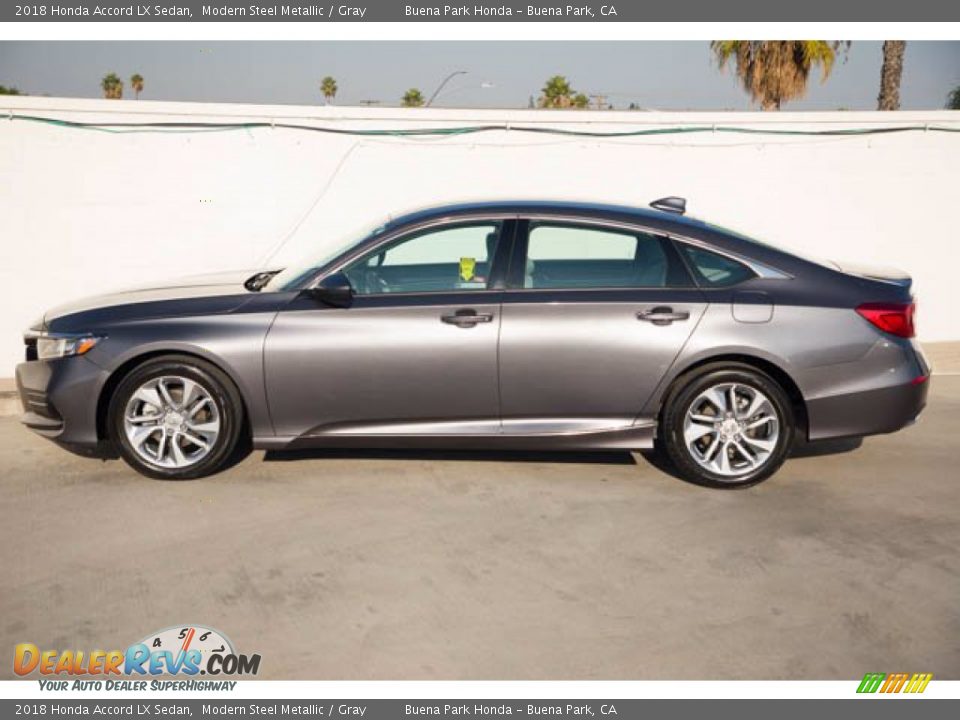 2018 Honda Accord LX Sedan Modern Steel Metallic / Gray Photo #10