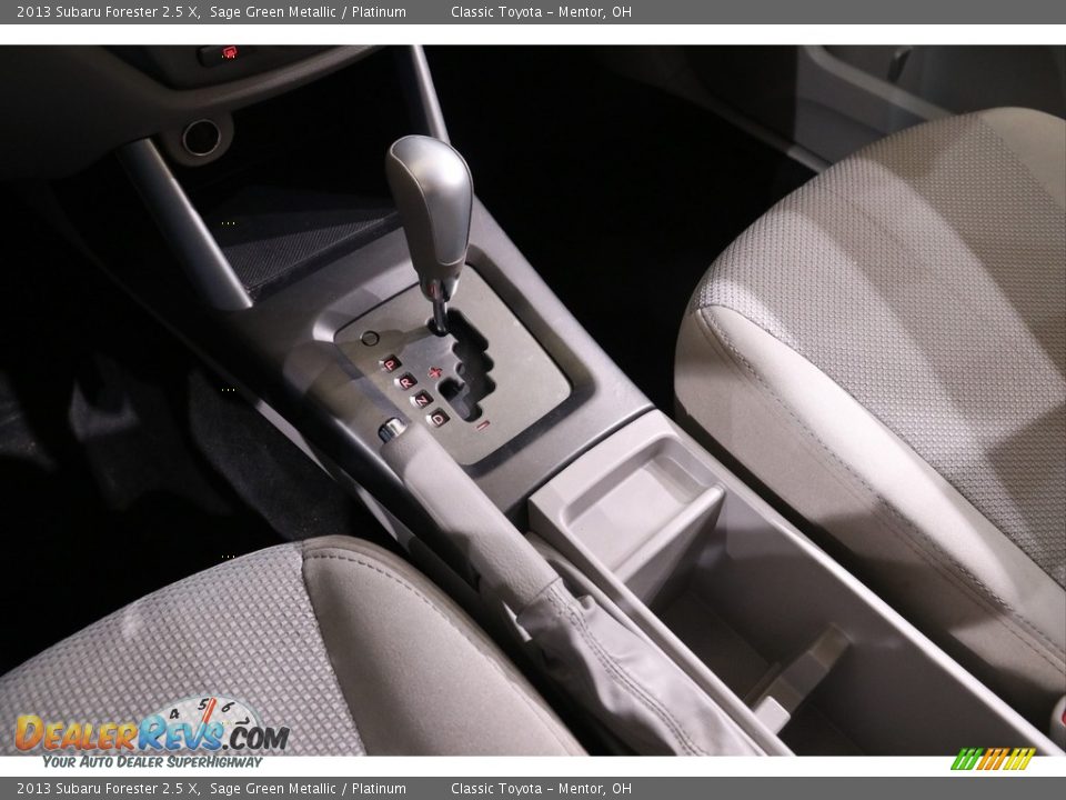 2013 Subaru Forester 2.5 X Sage Green Metallic / Platinum Photo #11