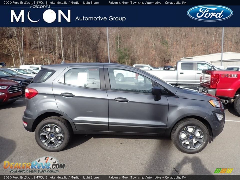 2020 Ford EcoSport S 4WD Smoke Metallic / Medium Light Stone Photo #1