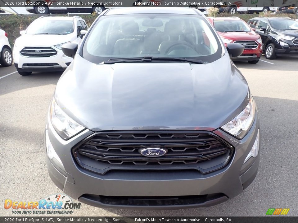 2020 Ford EcoSport S 4WD Smoke Metallic / Medium Light Stone Photo #4