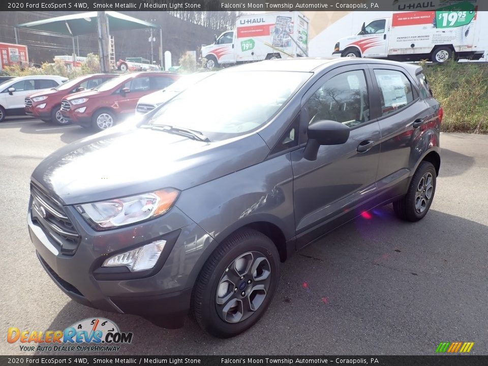 2020 Ford EcoSport S 4WD Smoke Metallic / Medium Light Stone Photo #5