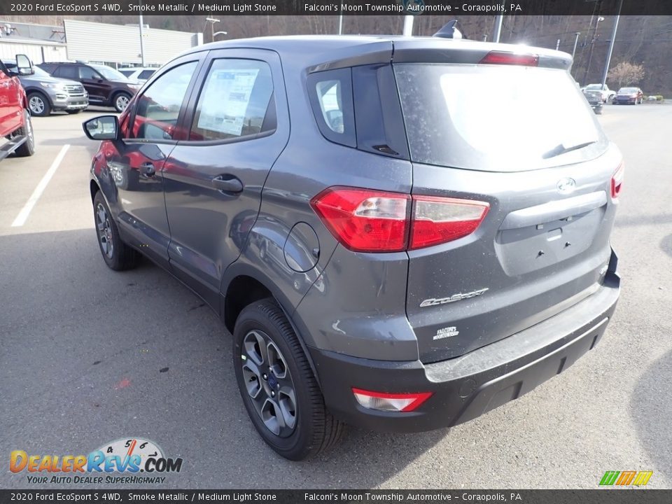 2020 Ford EcoSport S 4WD Smoke Metallic / Medium Light Stone Photo #6