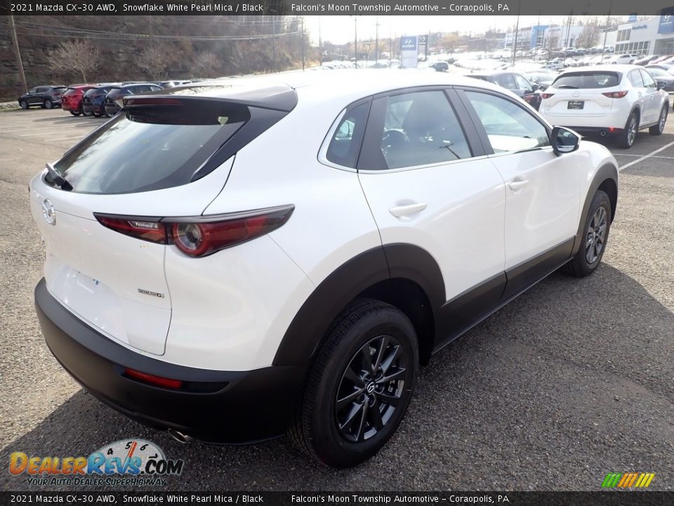 2021 Mazda CX-30 AWD Snowflake White Pearl Mica / Black Photo #2