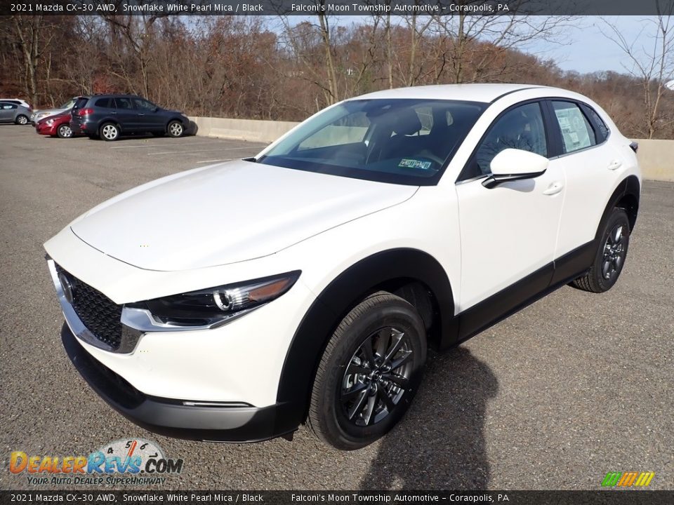 2021 Mazda CX-30 AWD Snowflake White Pearl Mica / Black Photo #5