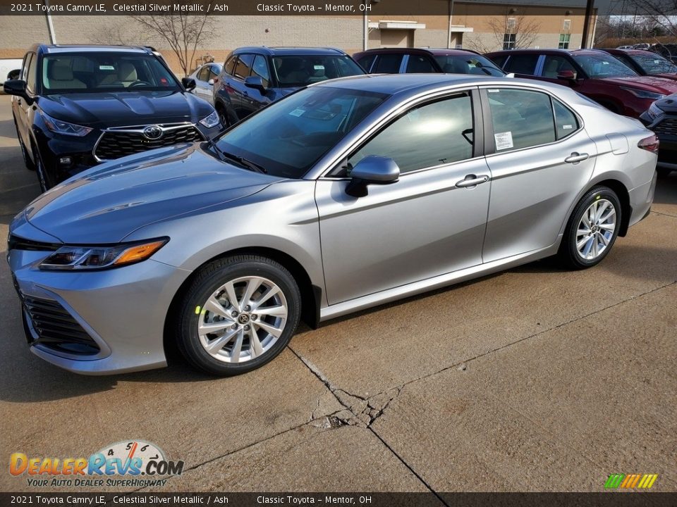 2021 Toyota Camry LE Celestial Silver Metallic / Ash Photo #1