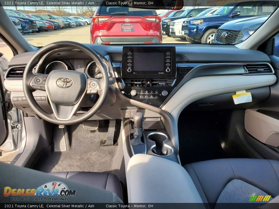 2021 Toyota Camry LE Celestial Silver Metallic / Ash Photo #4