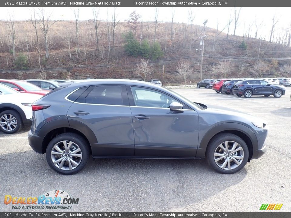 2021 Mazda CX-30 Premium AWD Machine Gray Metallic / Black Photo #1