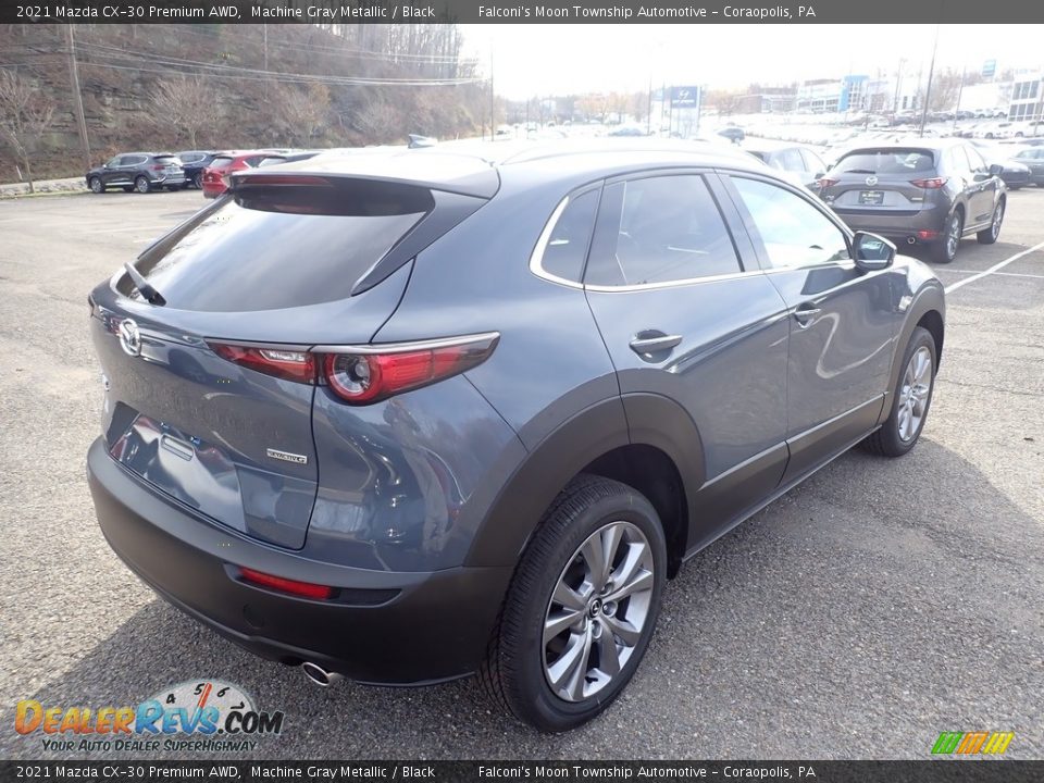 2021 Mazda CX-30 Premium AWD Machine Gray Metallic / Black Photo #2