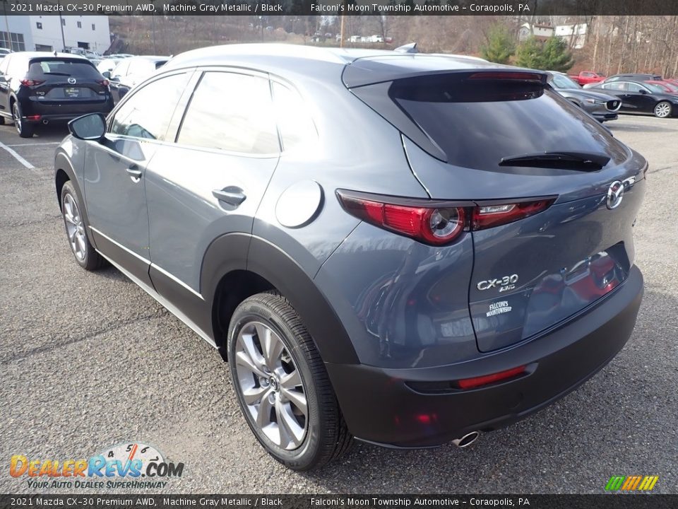 2021 Mazda CX-30 Premium AWD Machine Gray Metallic / Black Photo #6