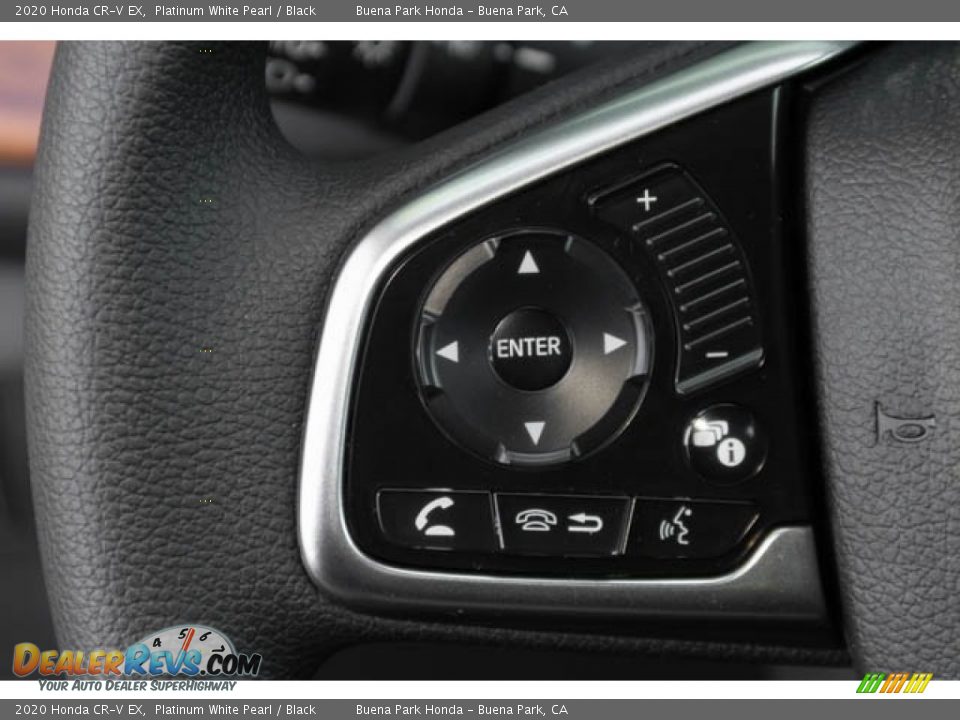 2020 Honda CR-V EX Platinum White Pearl / Black Photo #19