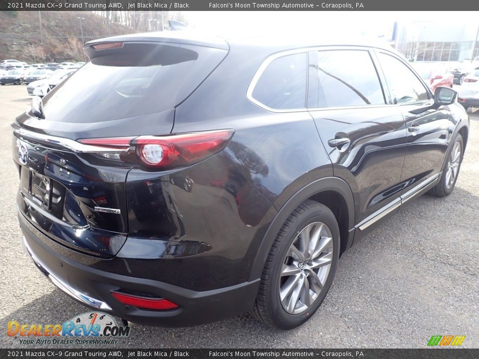 2021 Mazda CX-9 Grand Touring AWD Jet Black Mica / Black Photo #2