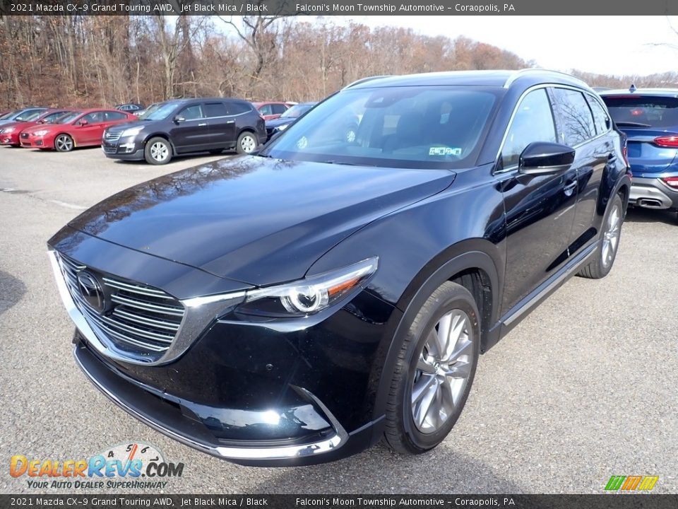 2021 Mazda CX-9 Grand Touring AWD Jet Black Mica / Black Photo #5