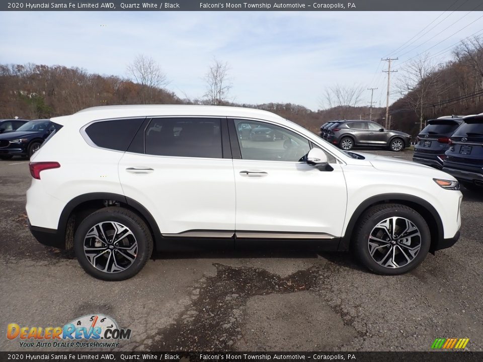 2020 Hyundai Santa Fe Limited AWD Quartz White / Black Photo #1