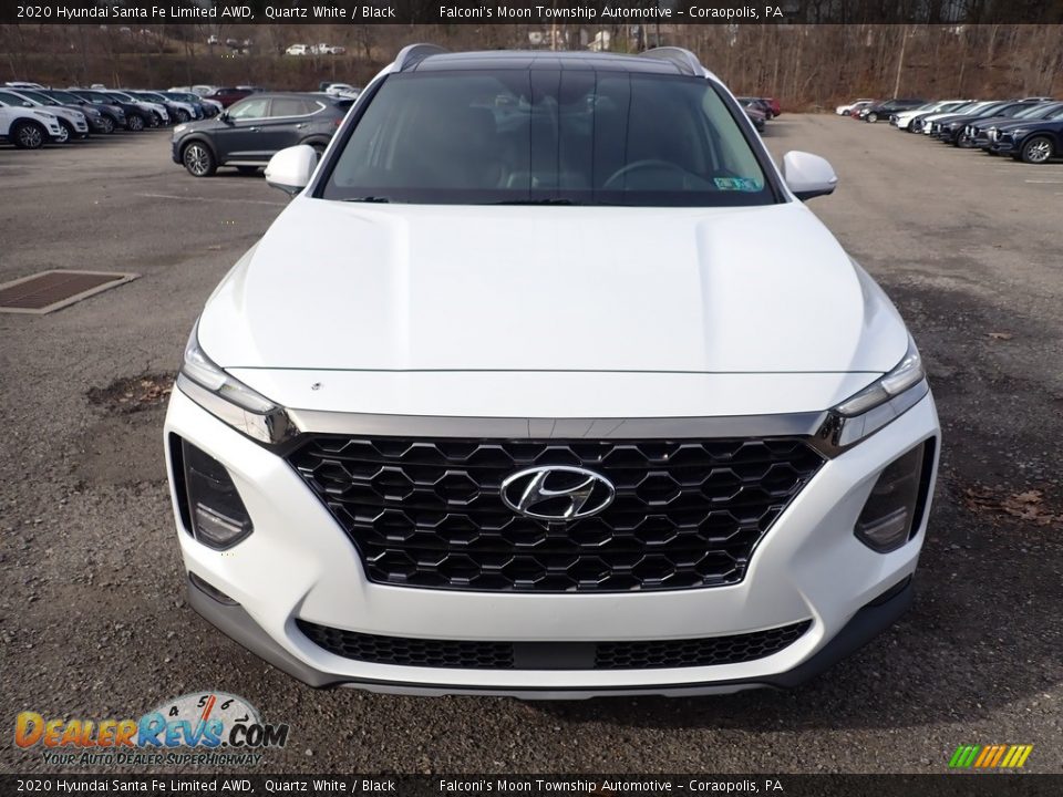 2020 Hyundai Santa Fe Limited AWD Quartz White / Black Photo #4