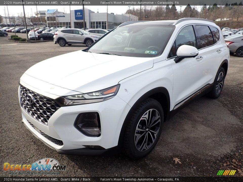 2020 Hyundai Santa Fe Limited AWD Quartz White / Black Photo #5