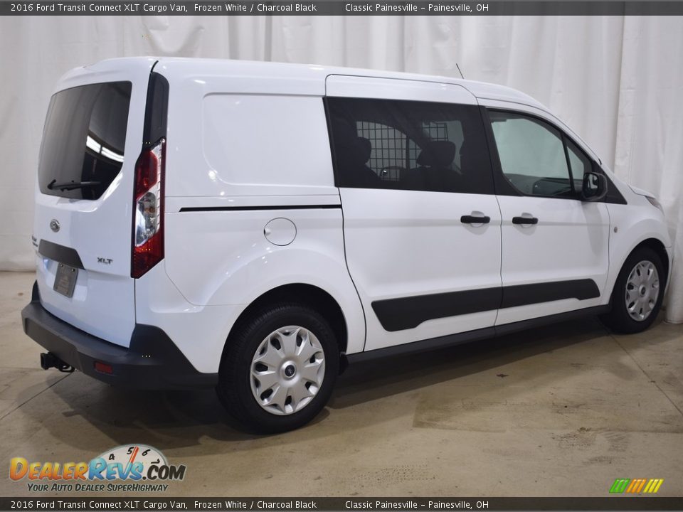 2016 Ford Transit Connect XLT Cargo Van Frozen White / Charcoal Black Photo #2
