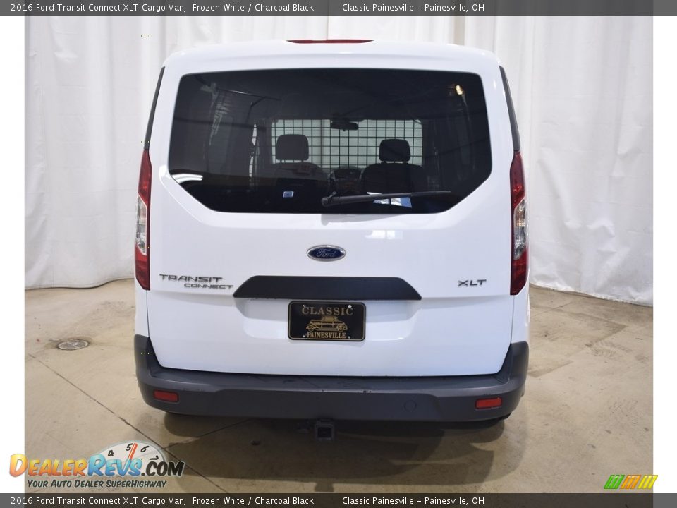 2016 Ford Transit Connect XLT Cargo Van Frozen White / Charcoal Black Photo #3
