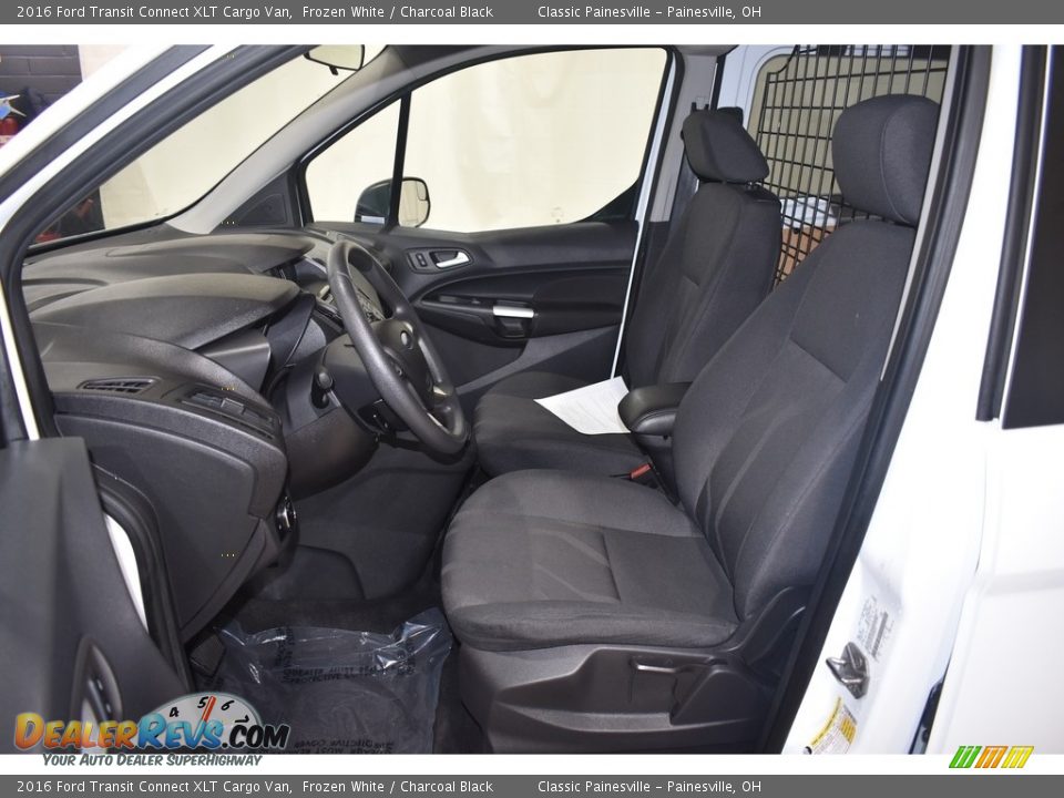 Charcoal Black Interior - 2016 Ford Transit Connect XLT Cargo Van Photo #6