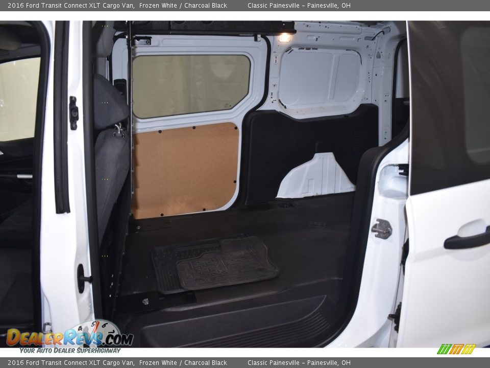 2016 Ford Transit Connect XLT Cargo Van Frozen White / Charcoal Black Photo #7