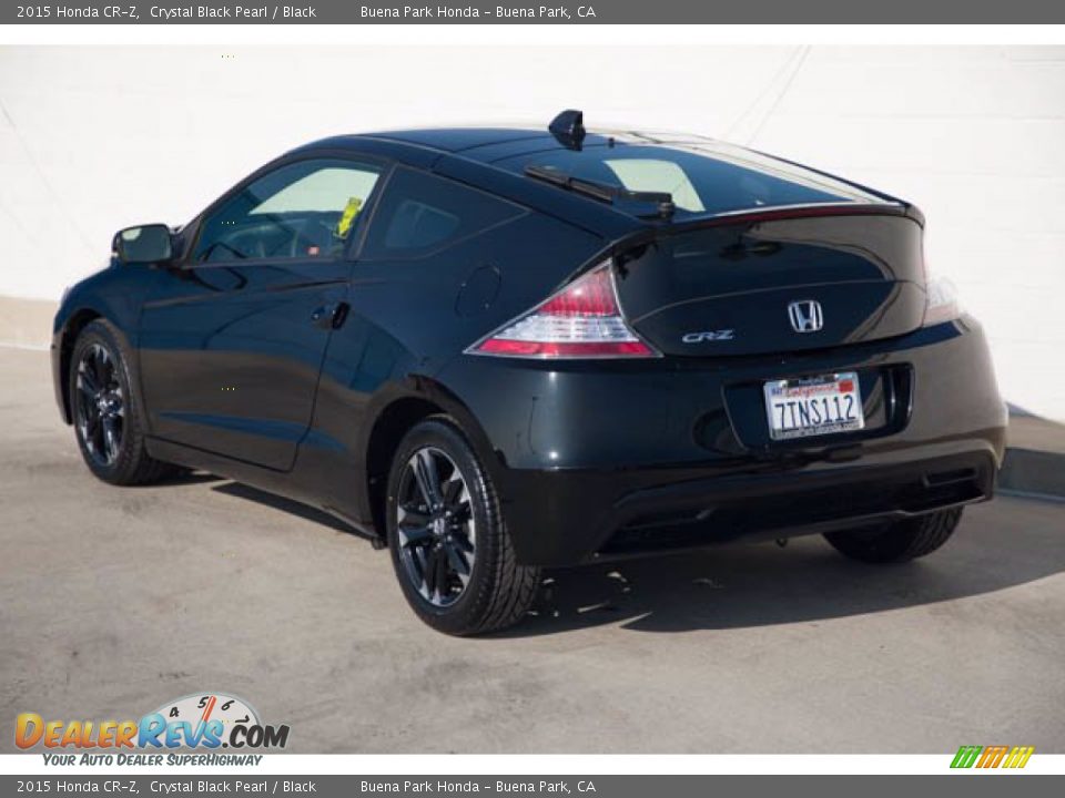 2015 Honda CR-Z Crystal Black Pearl / Black Photo #2